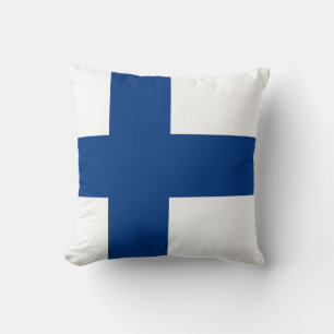 Cojín Decorativo Bandera de Finlandia