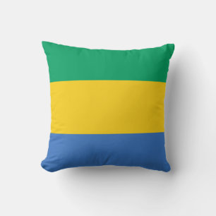 Cojín Decorativo Bandera de Gabón