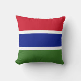 Cojín Decorativo Bandera de Gambia