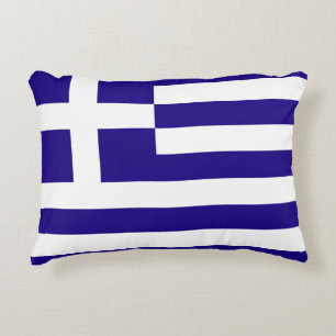 Cojín Decorativo Bandera de Grecia