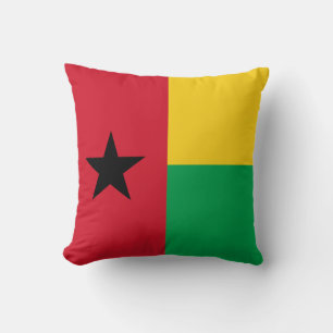 Cojín Decorativo Bandera de Guinea Bissau