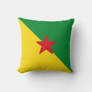 Cojín Decorativo Bandera de Guyana Francesa