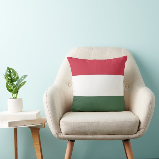 Cojín Decorativo Bandera de Hungría (Silla)