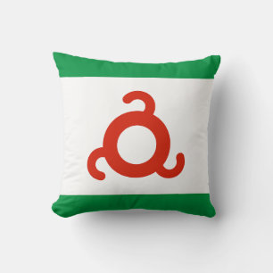 Cojín Decorativo Bandera de Ingusetia