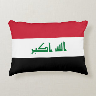 Cojín Decorativo Bandera de Iraq