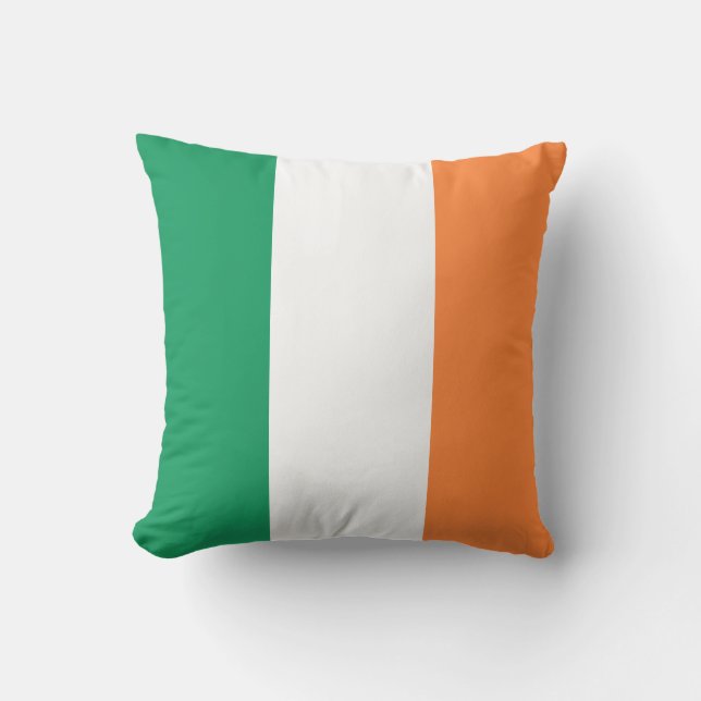 Cojín Decorativo Bandera de Irlanda (Anverso)