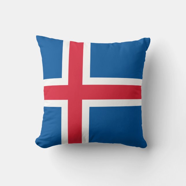 Cojín Decorativo Bandera de Islandia