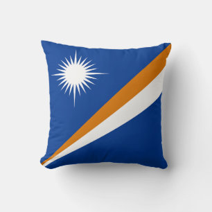 Cojín Decorativo Bandera de Islas Marshall