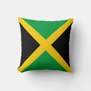 Cojín Decorativo Bandera de Jamaica patriótica