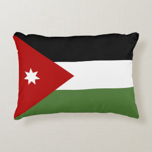 Cojín Decorativo Bandera de Jordania