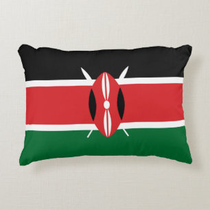 Cojín Decorativo Bandera de Kenia
