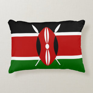 Cojín Decorativo Bandera de Kenia