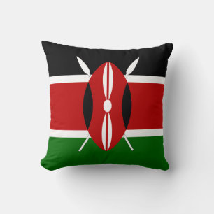 Cojín Decorativo Bandera de Kenia (Keniano)