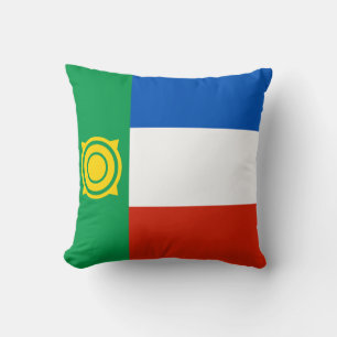 Cojín Decorativo Bandera de Khakasia