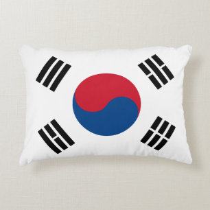 Cojín Decorativo Bandera de la Corea del Sur