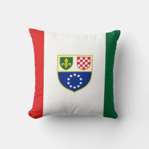 Cojín Decorativo Bandera de la Federación de Bosnia y Herzegovina