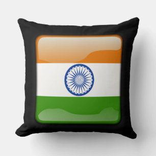 Cojín Decorativo Bandera de la India