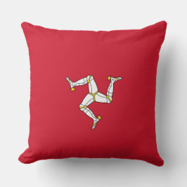 Cojín Decorativo Bandera de la Isla de Man