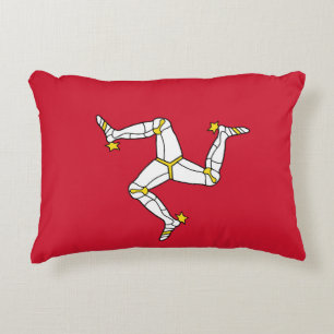 Cojín Decorativo Bandera de la Isla de Man