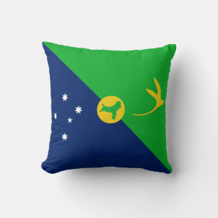 Cojín Decorativo Bandera de la Isla de Navidad