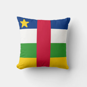 Cojín Decorativo Bandera de la República Centroafricana