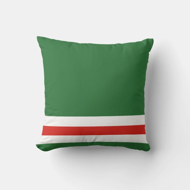 Cojín Decorativo Bandera de la República Chechena de Ichkeria (Anverso)