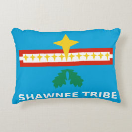 Cojín Decorativo Bandera de la tribu Shawnee