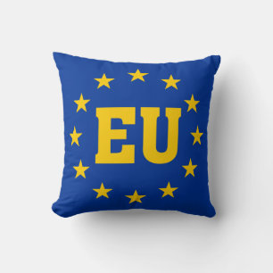 Cojín Decorativo Bandera de la UE, Unión Europea