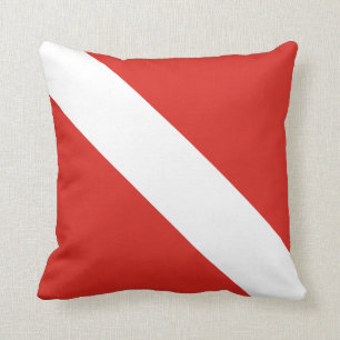 Cojín Decorativo Bandera de la zambullida