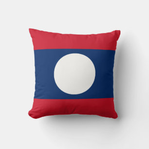 Cojín Decorativo Bandera de Laos