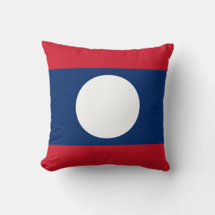Cojín Decorativo Bandera de Laos