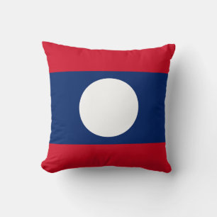 Cojín Decorativo Bandera de Laos
