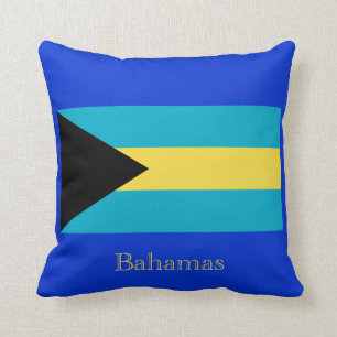 Cojín Decorativo Bandera de las Bahamas
