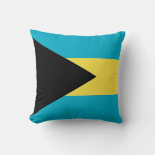 Cojín Decorativo Bandera de las Bahamas MoJo Pillow