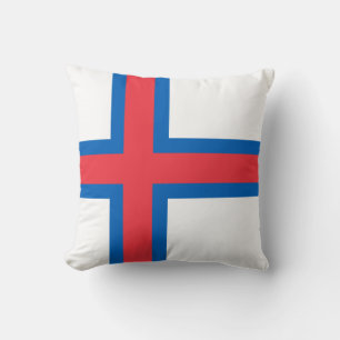 Cojín Decorativo Bandera de las Islas Feroe