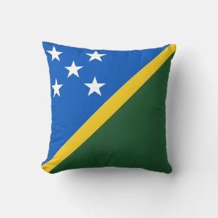 Cojín Decorativo Bandera de las Islas Salomón