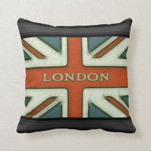 Cojín Decorativo Bandera de Londres Británicos