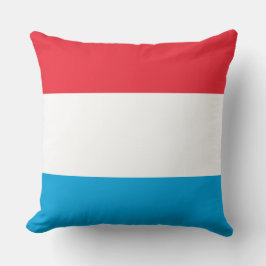 Cojín Decorativo Bandera de Luxemburgo