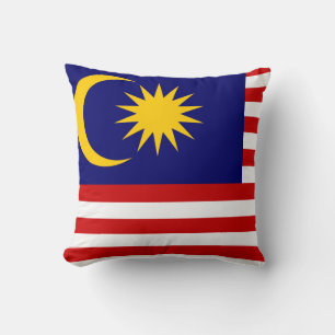 Cojín Decorativo Bandera de Malasia
