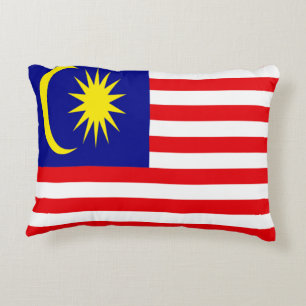 Cojín Decorativo Bandera de Malasia