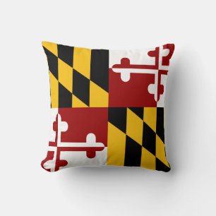 Cojín Decorativo Bandera de Maryland