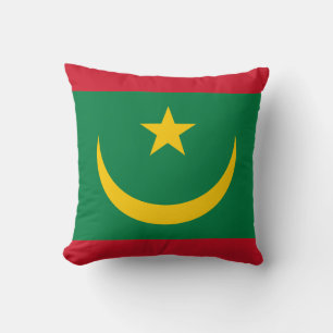 Cojín Decorativo Bandera de Mauritania