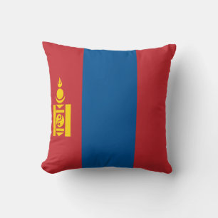Cojín Decorativo Bandera de Mongolia (mongola)