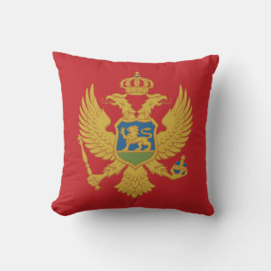 Cojín Decorativo Bandera de Montenegro