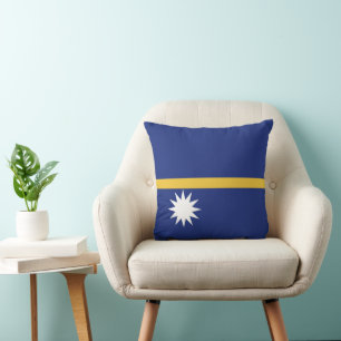 Cojín Decorativo Bandera de Nauru