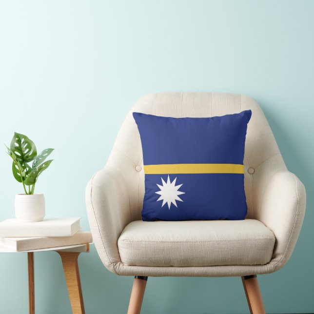 Cojín Decorativo Bandera de Nauru (Silla)