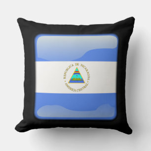 Cojín Decorativo Bandera de Nicaragua