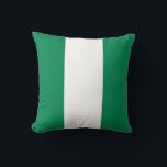 Cojín Decorativo Bandera de Nigeria<br><div class="desc">Bandera de Nigeria</div>