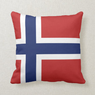 Cojín Decorativo Bandera de Noruega