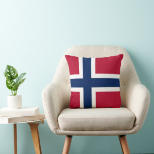 Cojín Decorativo Bandera de Noruega